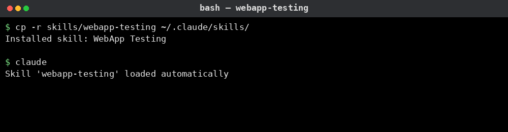 WebApp Testing 사용 예시